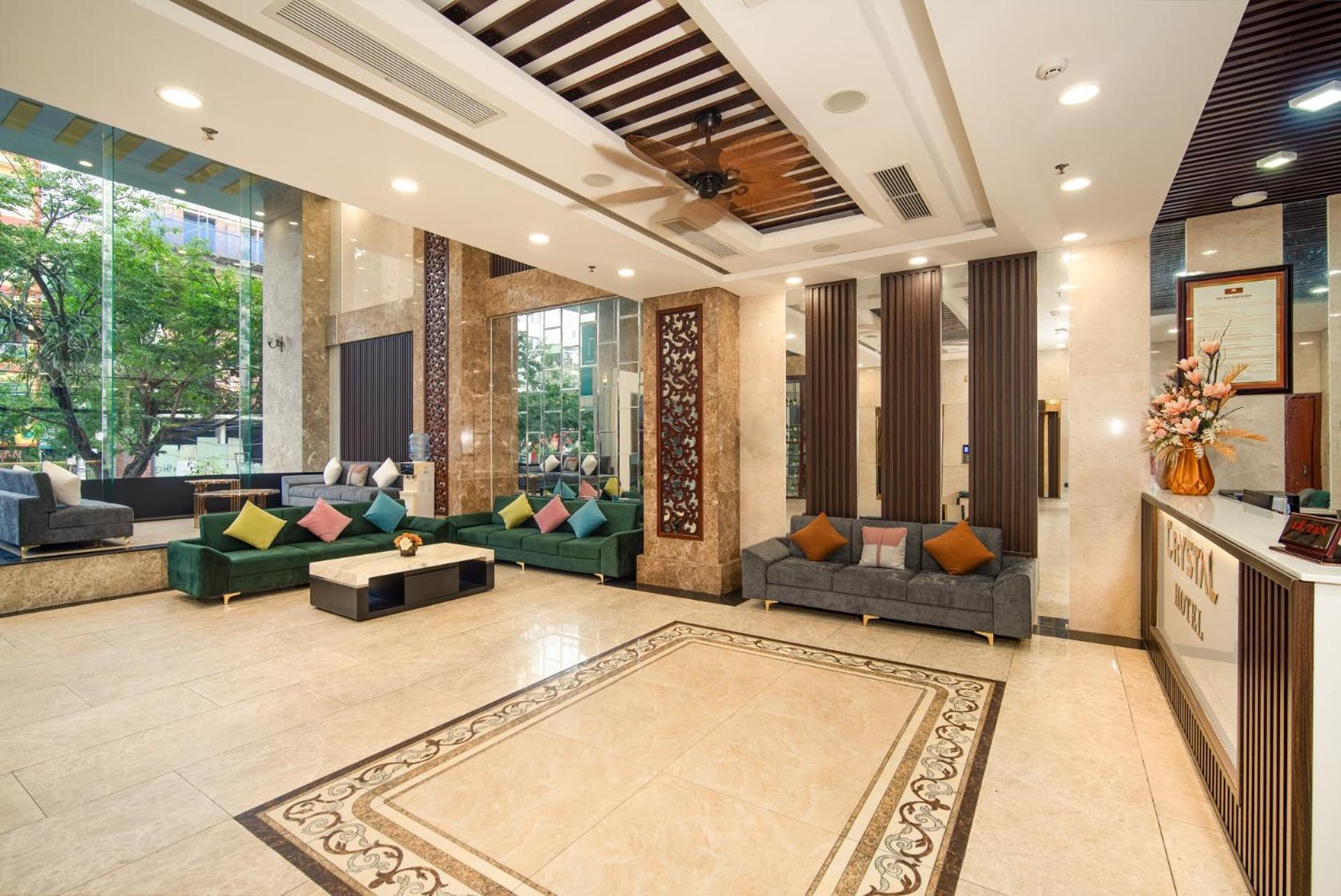 Crystal Hotel By Ha My Da Nang Exterior foto